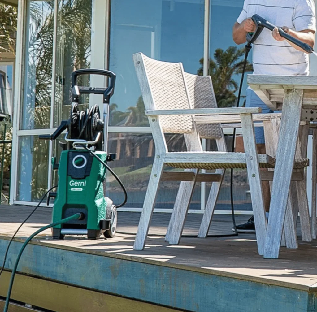 Pressure Washing Outdoor Furniture